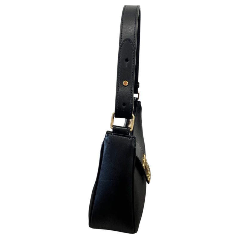 Women's Medium Ava Triomphe Shoulder Handbag Black