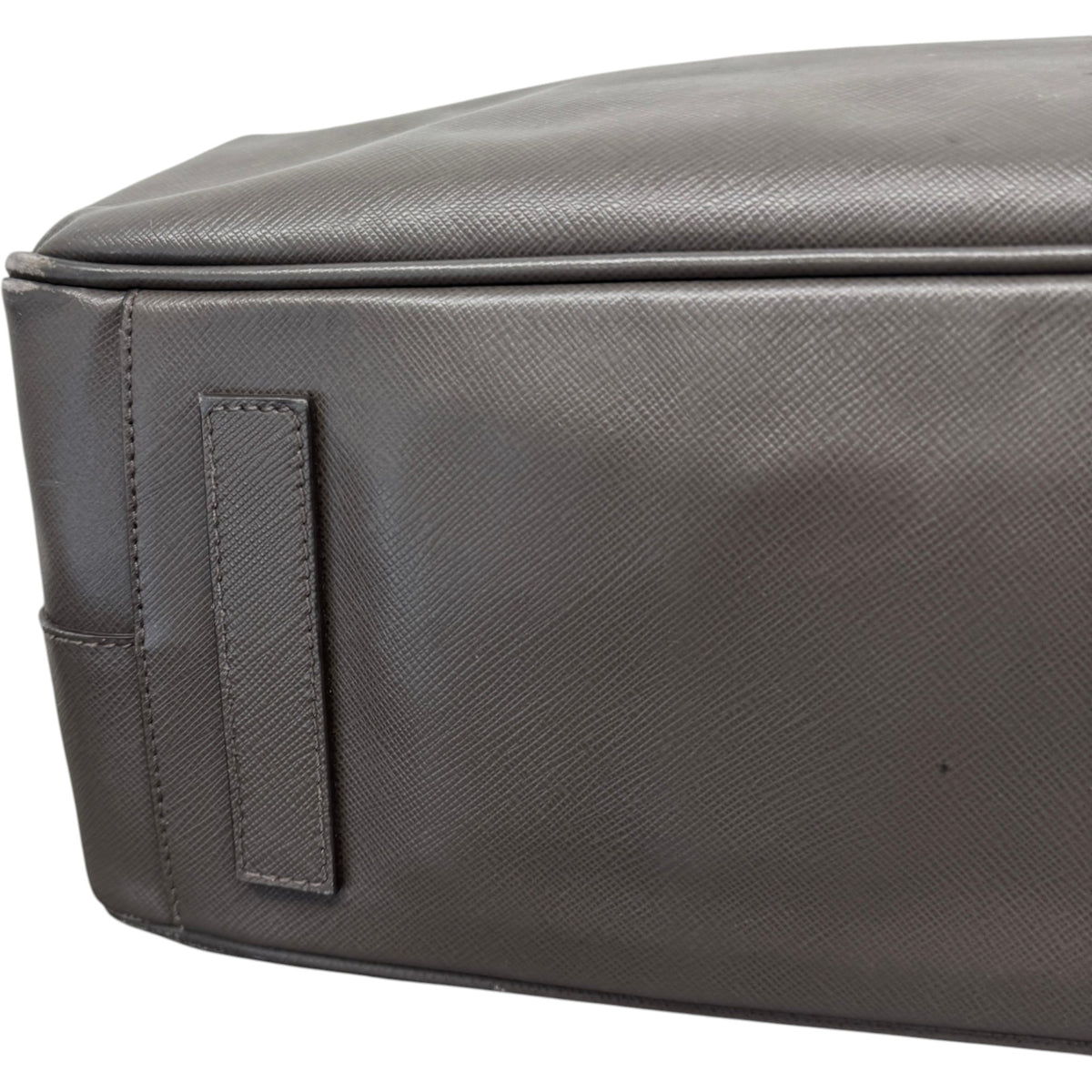 Men's Saffiano Briefcase Grey - Photo 7