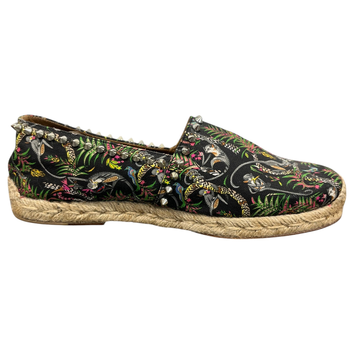 Women's Jungle Spike Espadrilles Black Size UK 6 / EU 39 - Photo 4