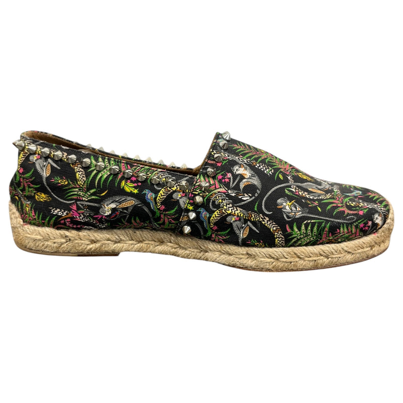 Women's Jungle Spike Espadrilles Black Size UK 6 / EU 39