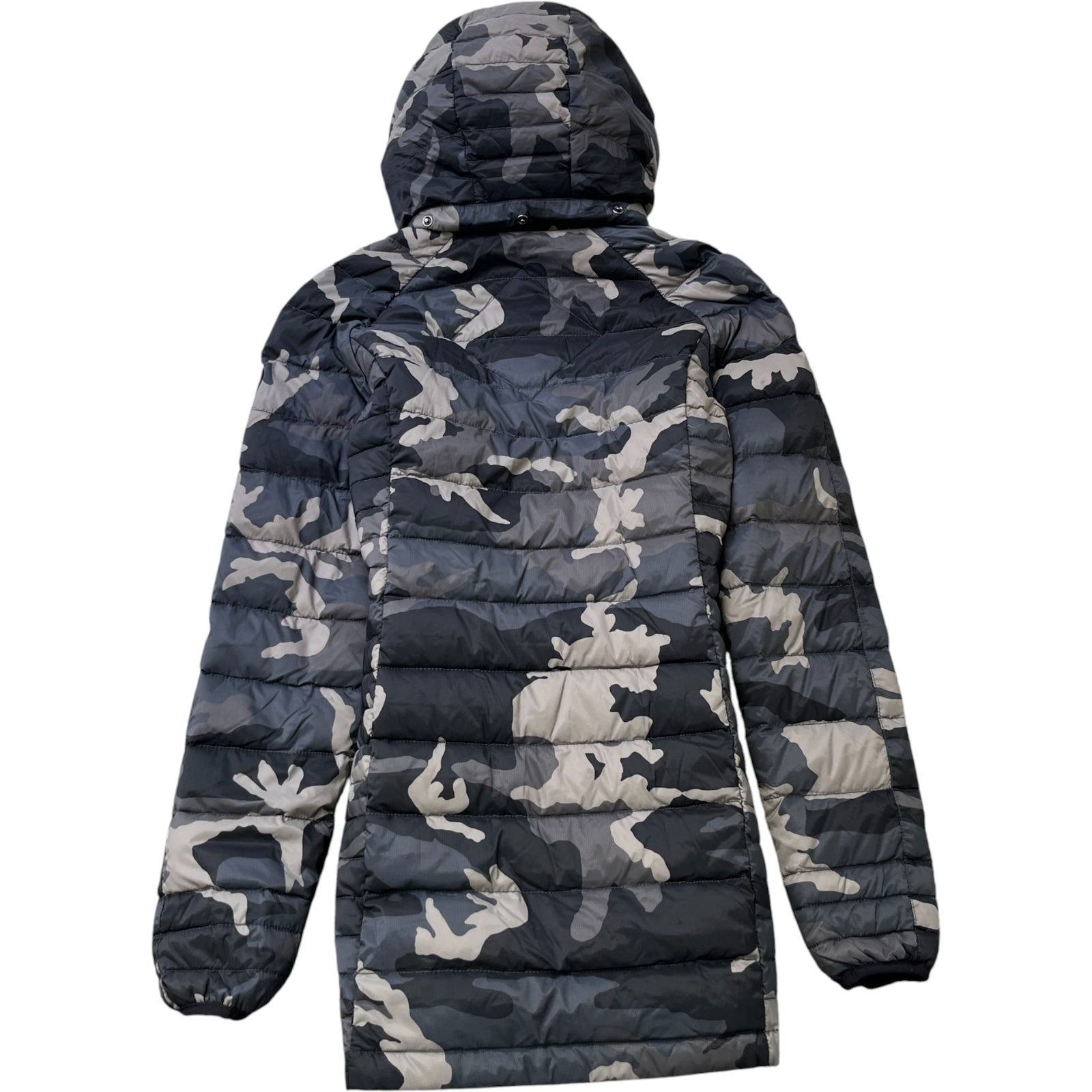 Women's Montgomery Camo Down Jacket Black Size M - Photo 2