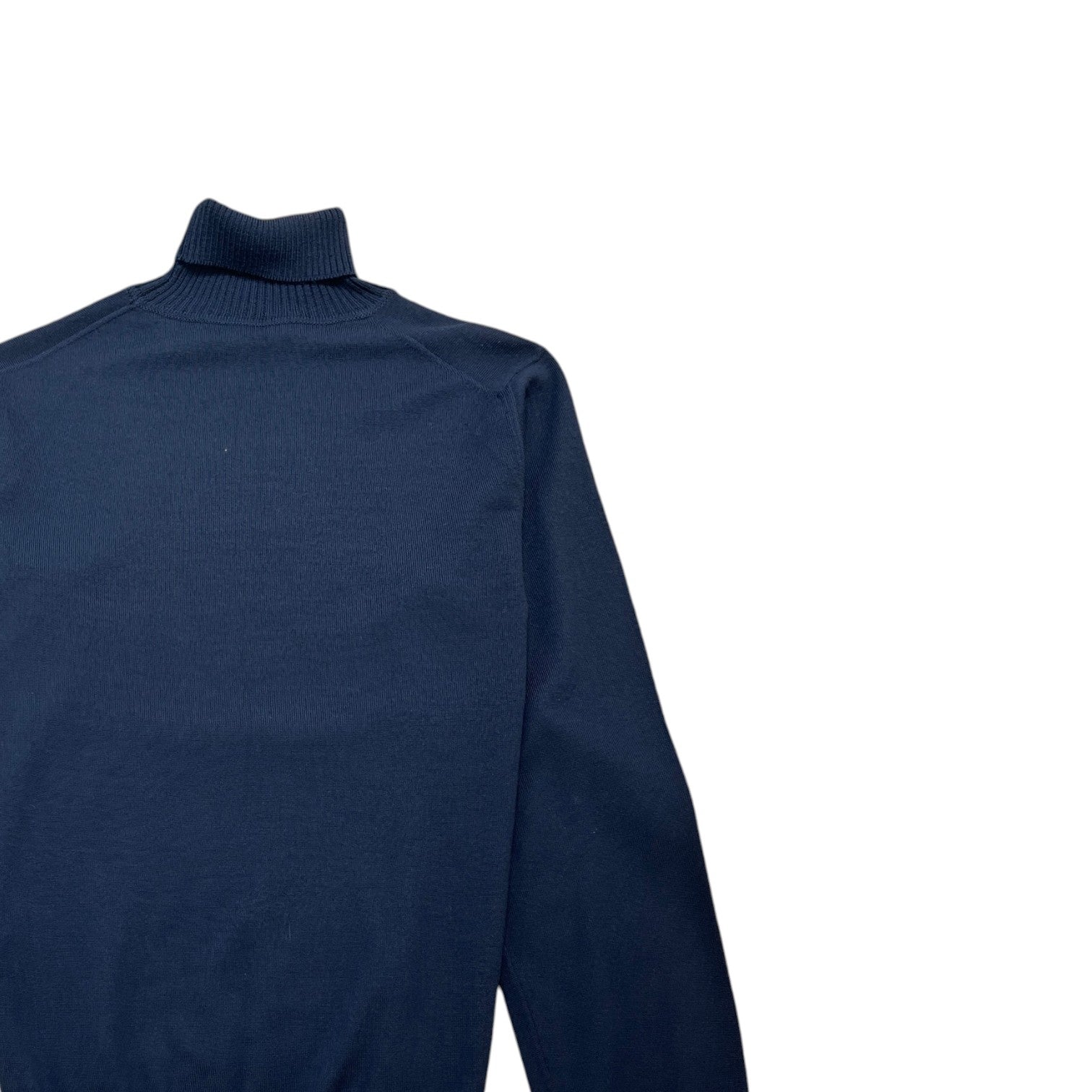 Men's Heart Intarsia Jumper Navy Size XL - Photo 4