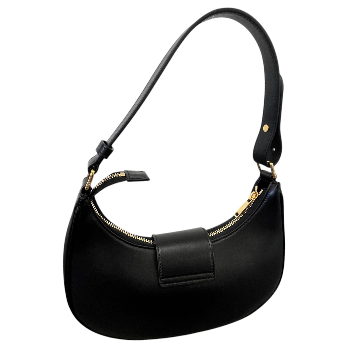 Women's Medium Ava Triomphe Shoulder Handbag Black - Photo 9