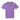 Men's Embroidered Logo T-Shirt Purple Size XS