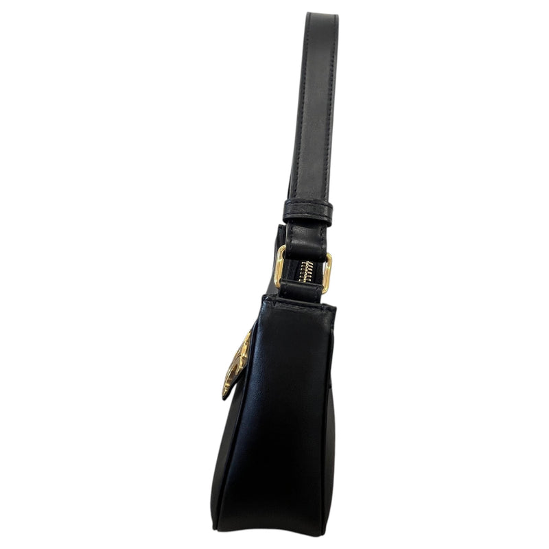 Women's Medium Ava Triomphe Shoulder Handbag Black