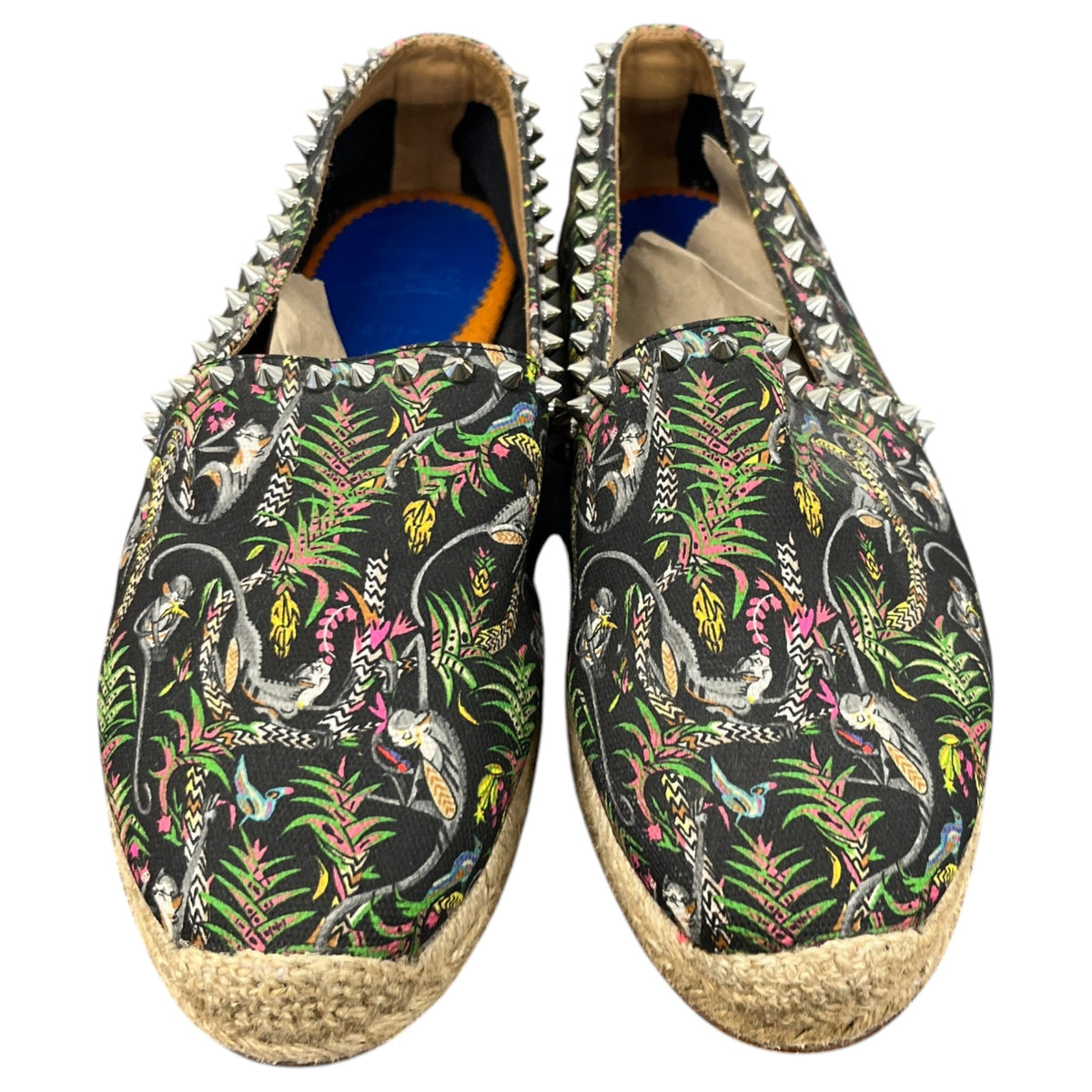 Women's Jungle Spike Espadrilles Black Size UK 6 / EU 39 - Photo 6