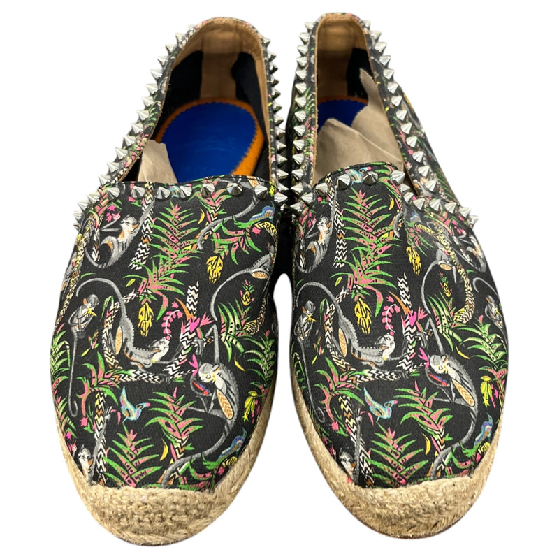 Women's Jungle Spike Espadrilles Black Size UK 6 / EU 39