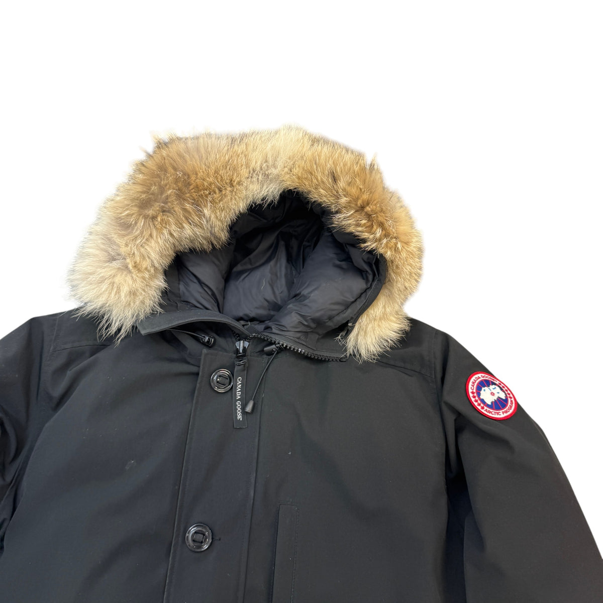 Men's Chateau Parka Down Jacket Black Size XXL - Photo 3