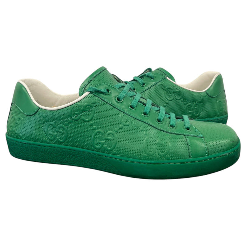 Men's Ace Low Trainers Green Size UK 9.5 / EU 43.5