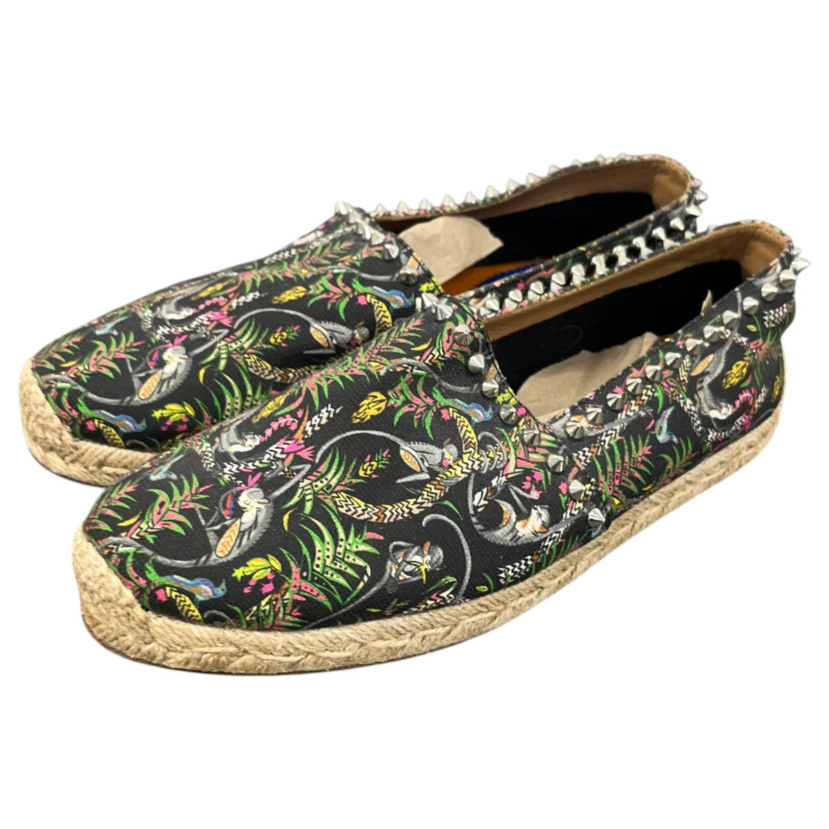 Women's Jungle Spike Espadrilles Black Size UK 6 / EU 39 - Photo 9