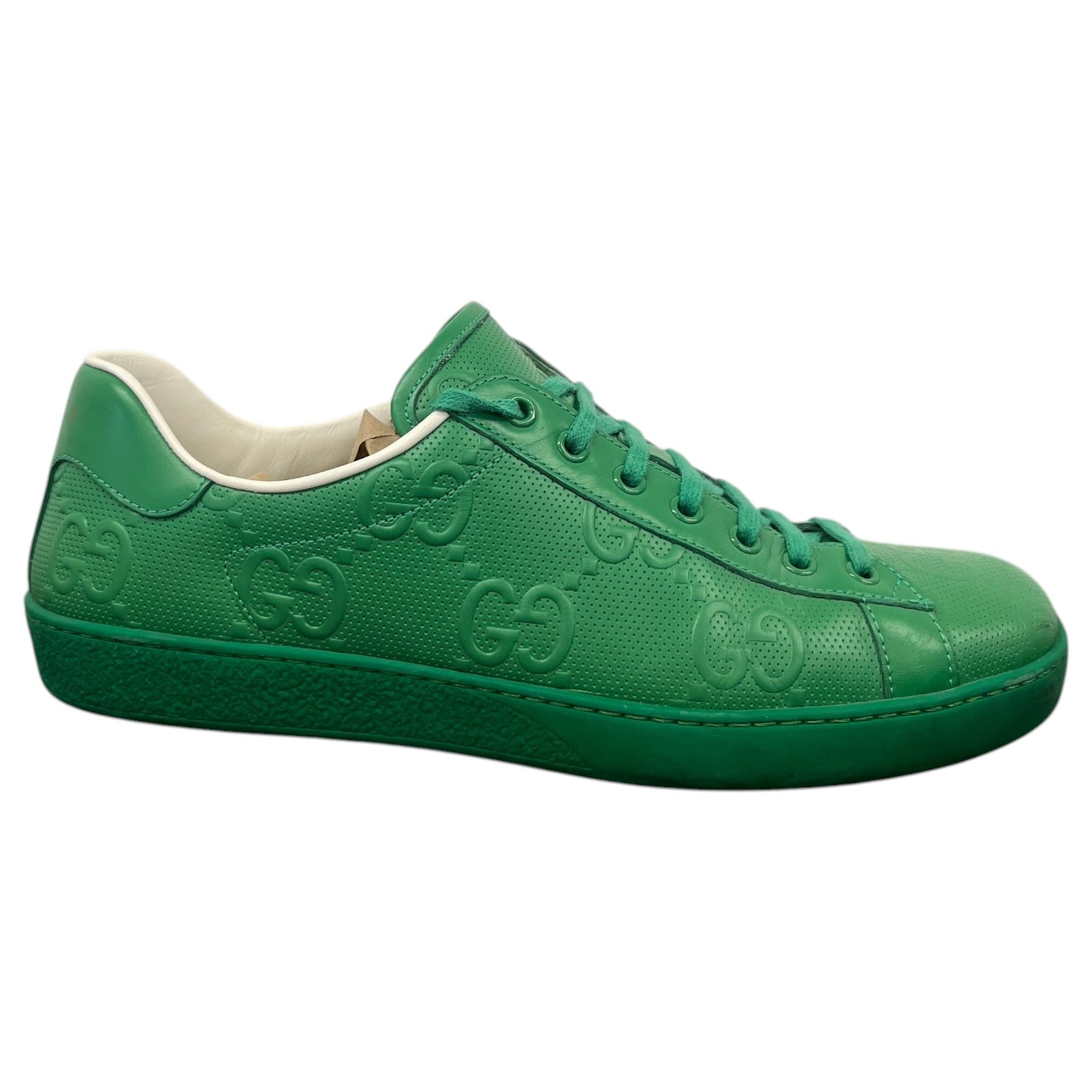 Men's Ace Low Trainers Green Size UK 9.5 / EU 43.5 - Photo 1