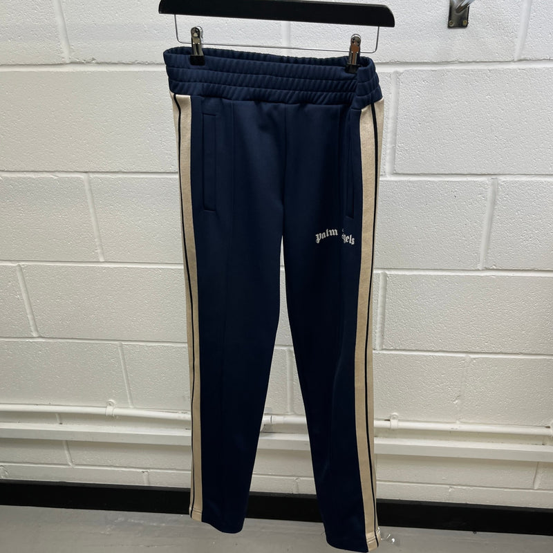 Men's Logo Print Joggers Navy Size XS
