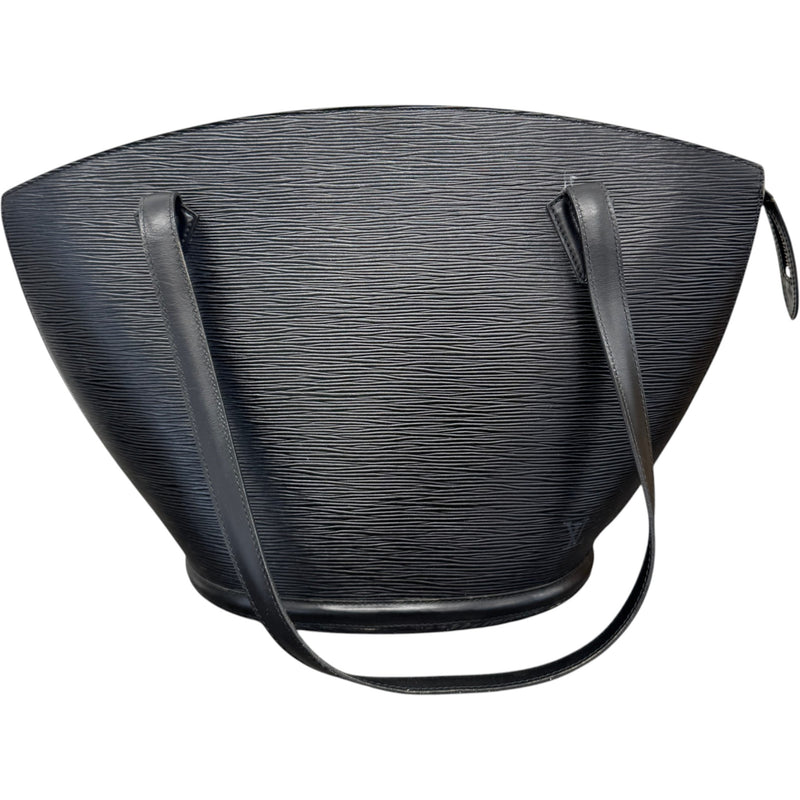 Women's Epi Leather Saint Jacques GM Handbag Black