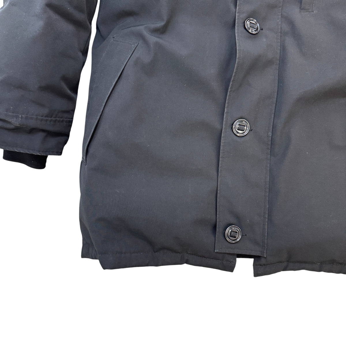Men's Chateau Parka Down Jacket Black Size XXL - Photo 4