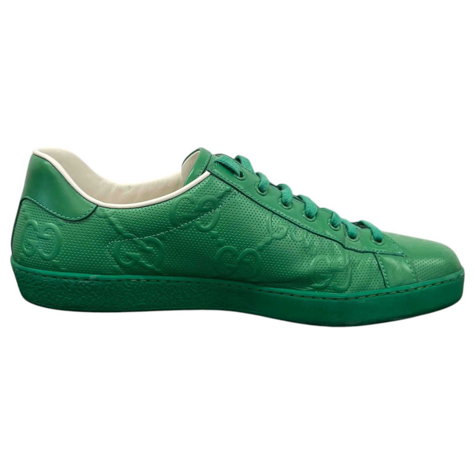 Men's Ace Low Trainers Green Size UK 9.5 / EU 43.5 - Photo 4