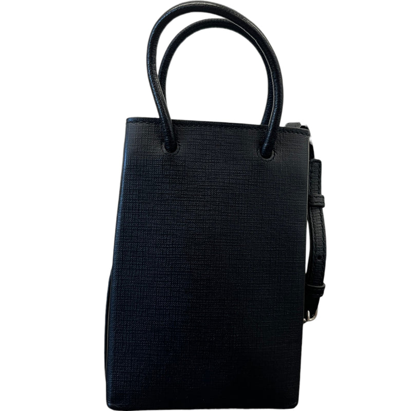 Women's Shopping Phone Pouch Bag Black