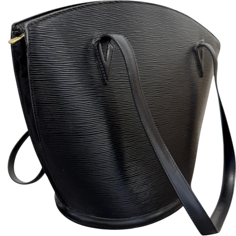 Women's Epi Leather Saint Jacques GM Handbag Black