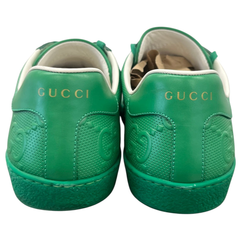 Men's Ace Low Trainers Green Size UK 9.5 / EU 43.5