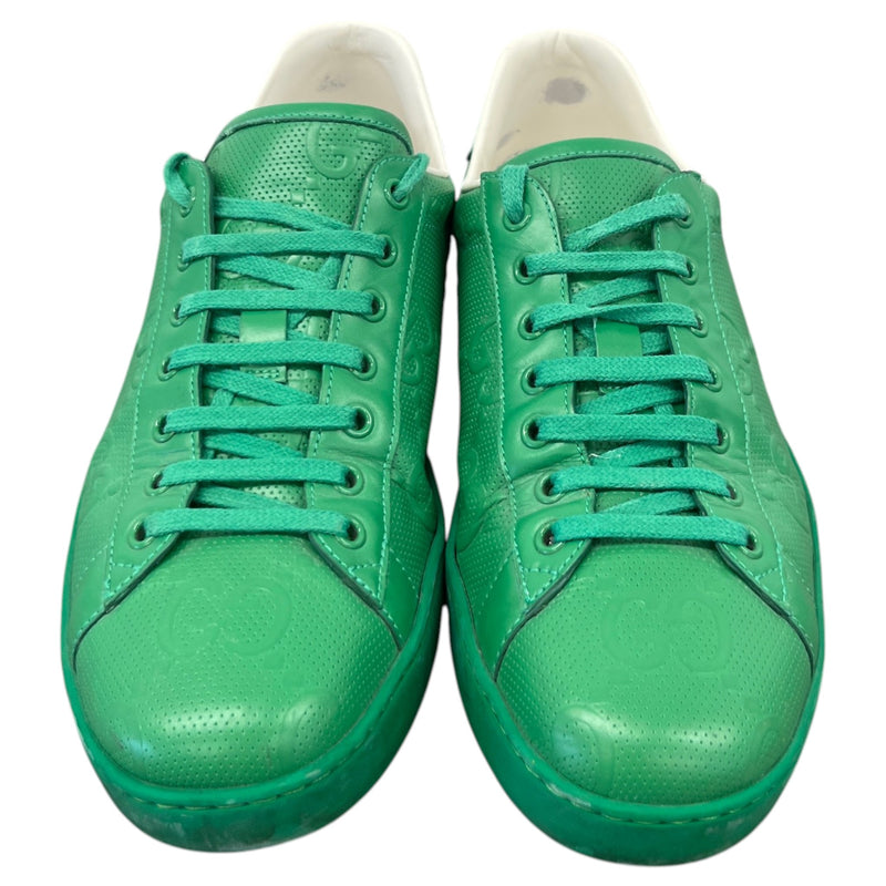 Men's Ace Low Trainers Green Size UK 9.5 / EU 43.5