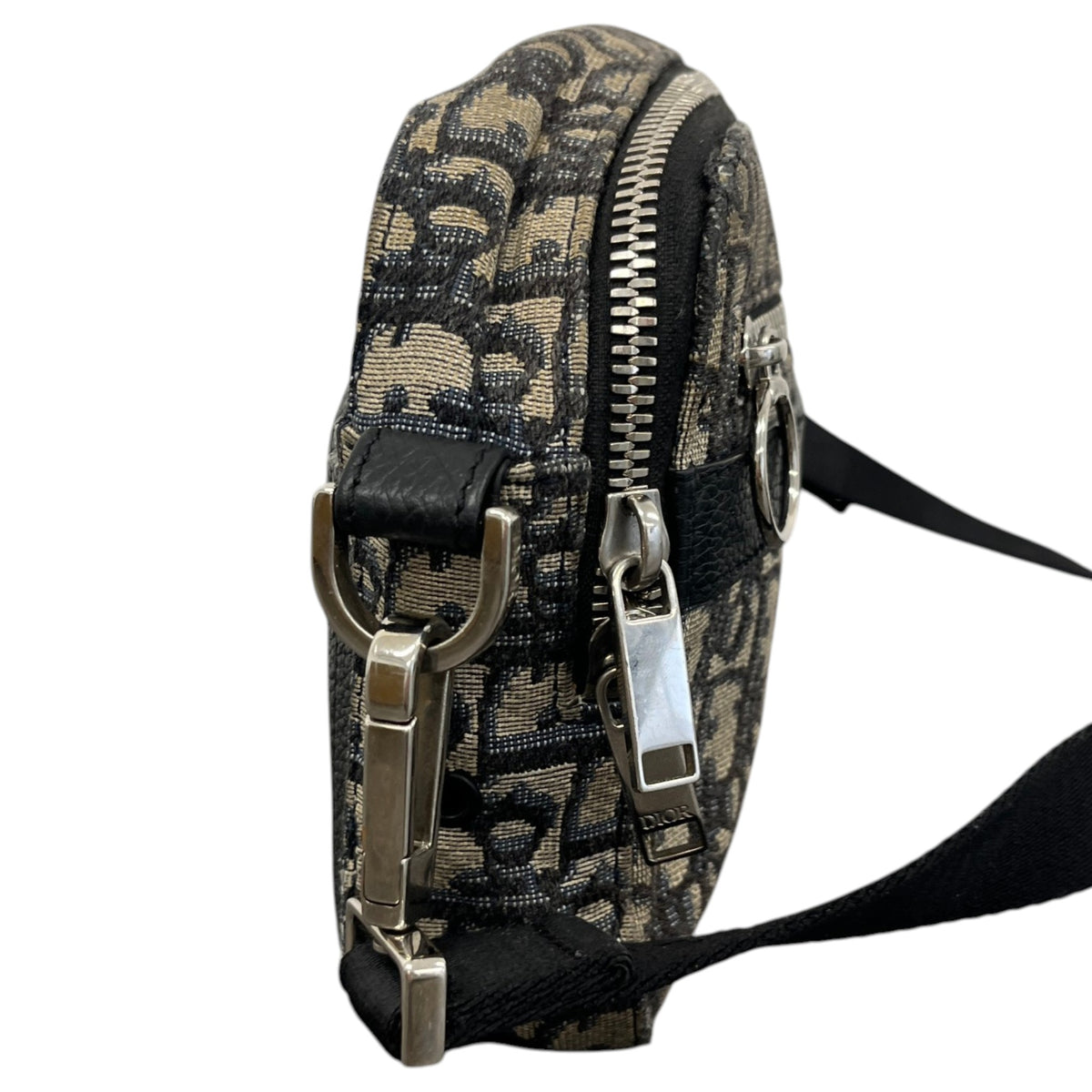 Men's Oblique Safari Messenger Bag Beige - Photo 6