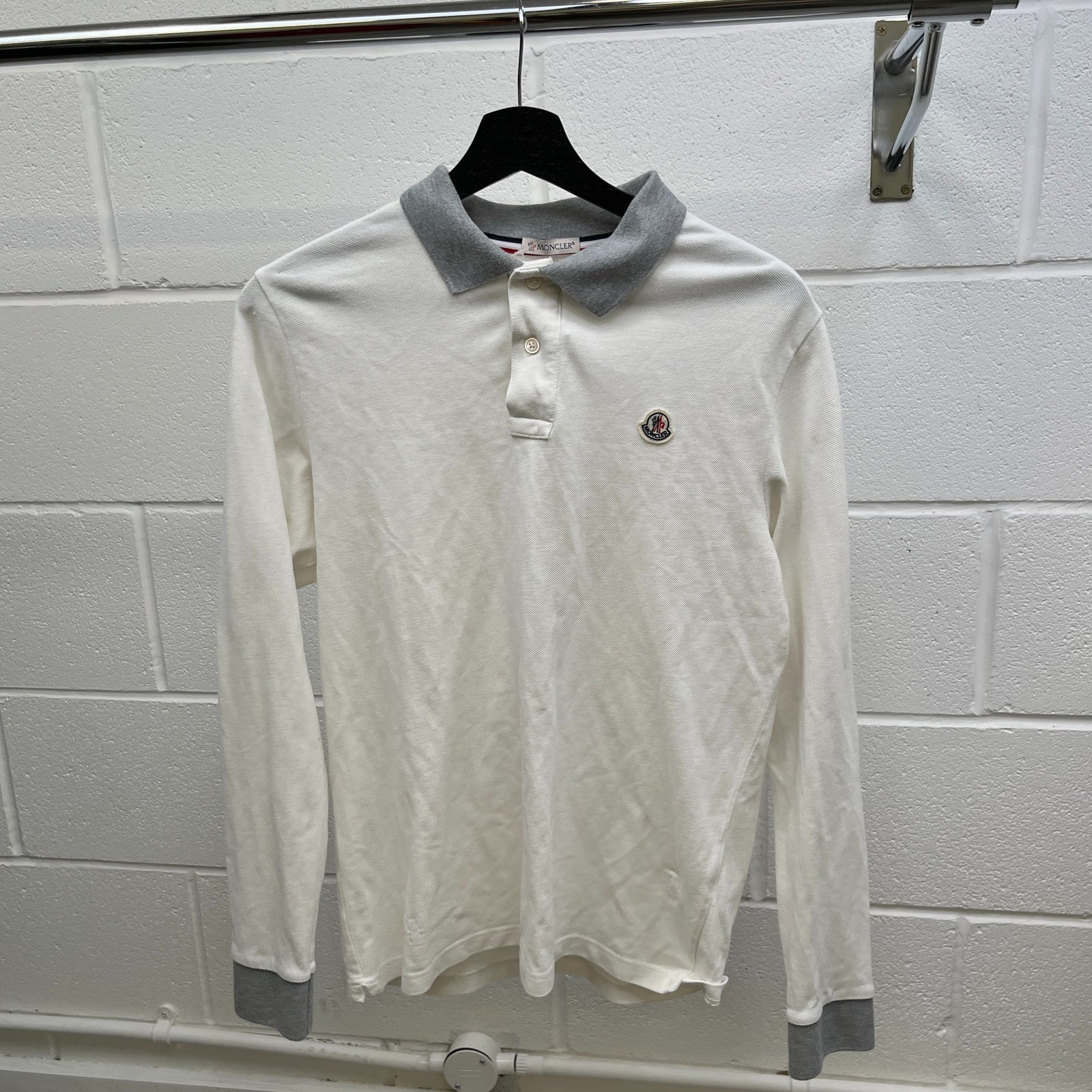 Men's Maglia Polo Shirt White Size L - Photo 8
