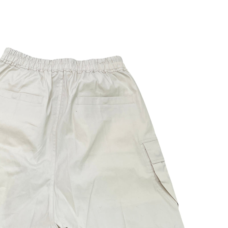 Men's Cargo Zip Shorts Cream Size M / W32