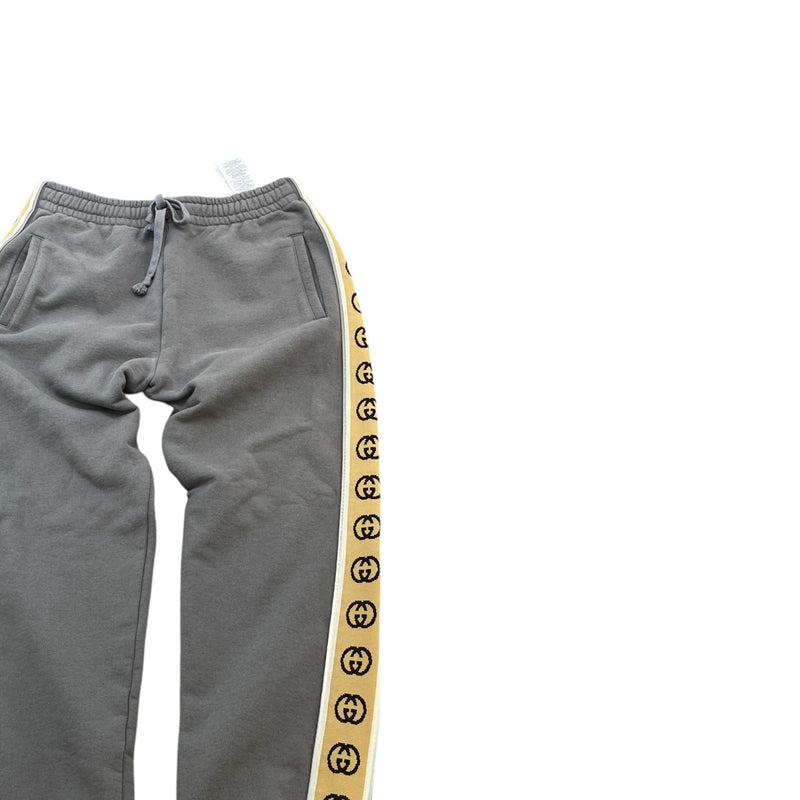 Men's GG Tape Joggers Grey Size W36