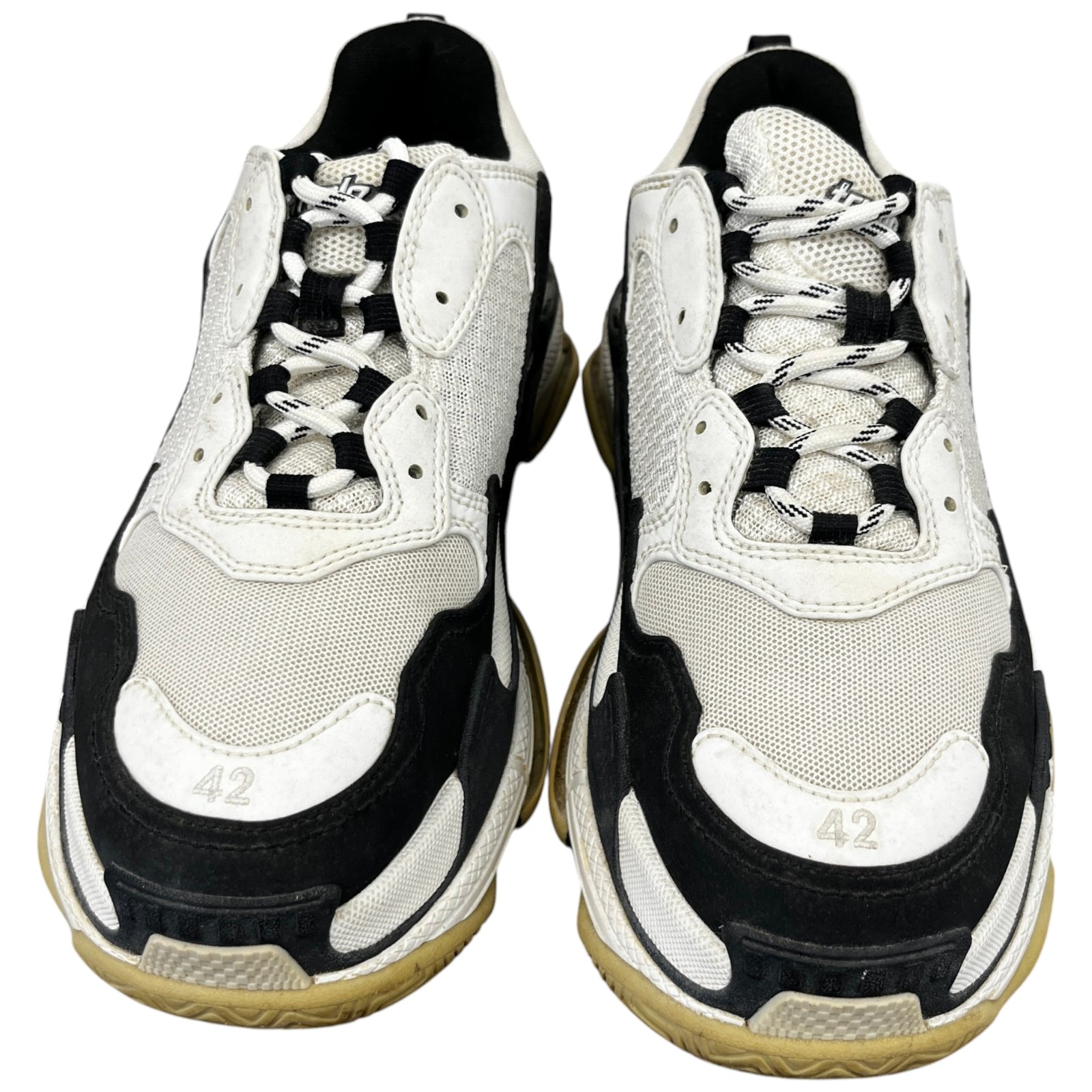 Men's Triple S Low Trainers White Size EU 42 / UK 8 - Photo 6