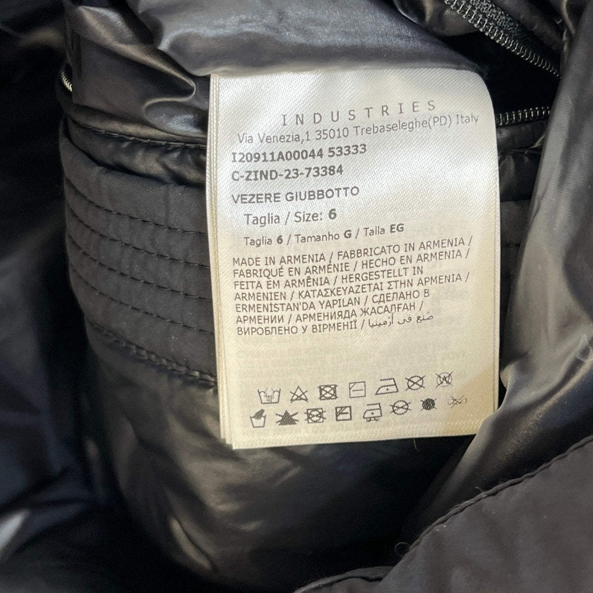 Men's Vezere Down Jacket Black Size 6 / 3XL - Photo 5