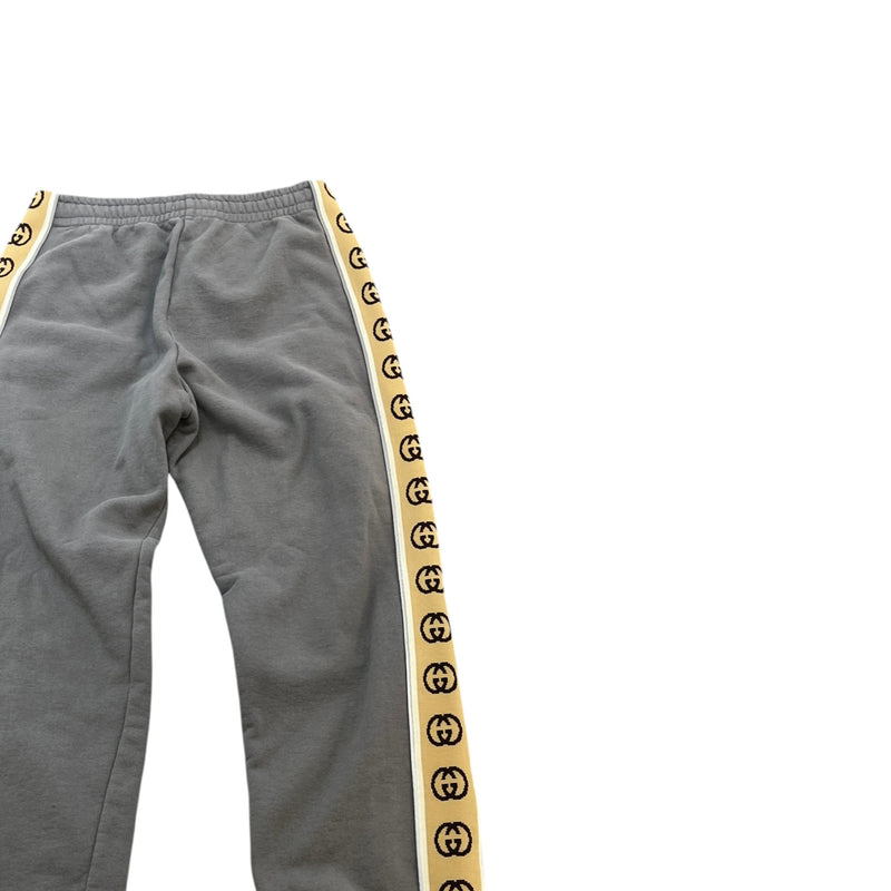 Men's GG Tape Joggers Grey Size W36