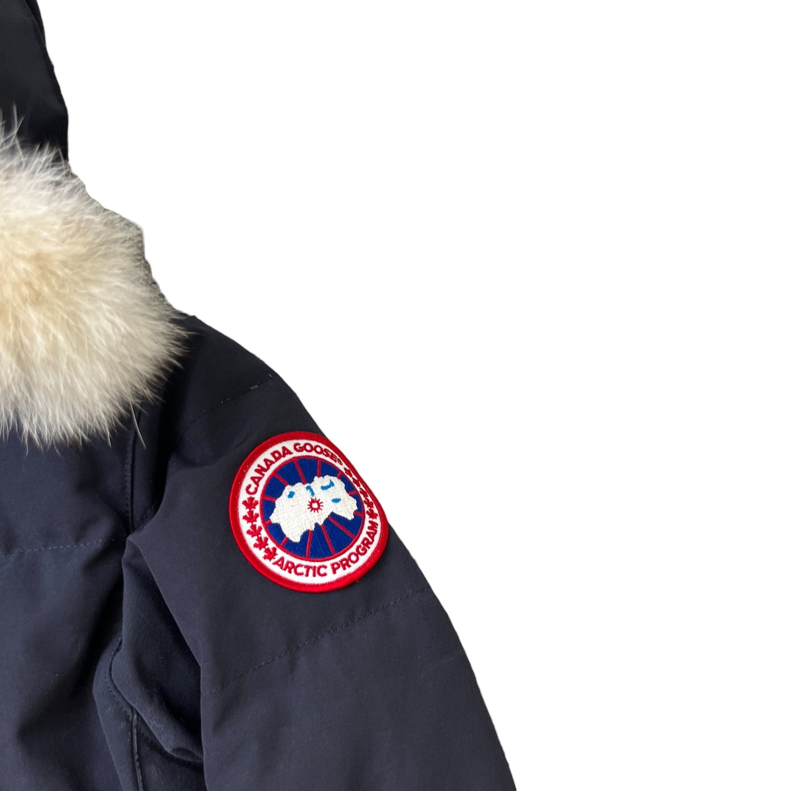Women's Chelsea Parka Down Jacket Navy Size S - Photo 5