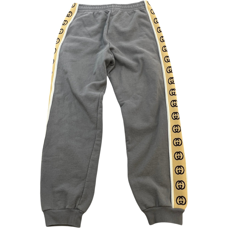 Men's GG Tape Joggers Grey Size W36