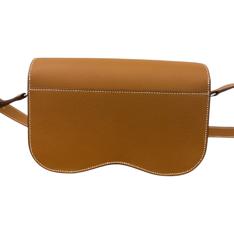 Women's Della Cavalleria Elan Gold Epsom Bag Brown