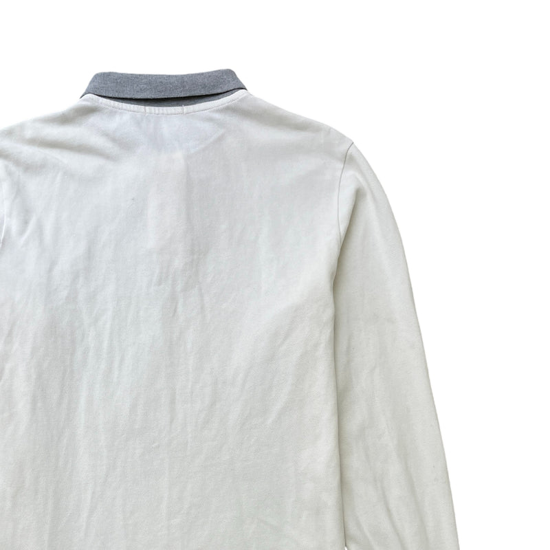Men's Maglia Polo Shirt White Size L