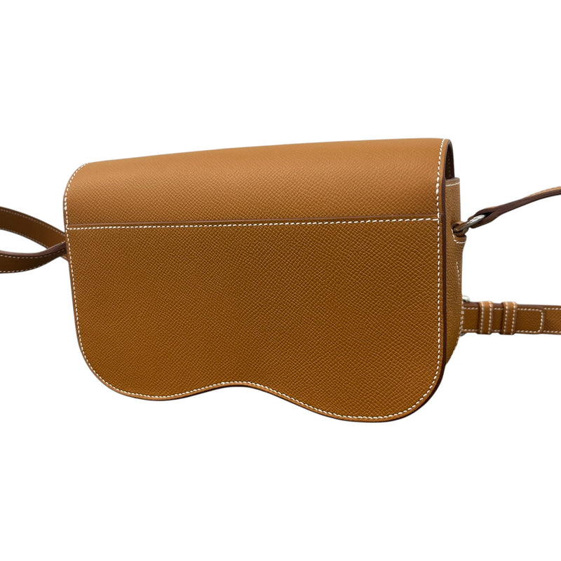 Women's Della Cavalleria Elan Gold Epsom Bag Brown