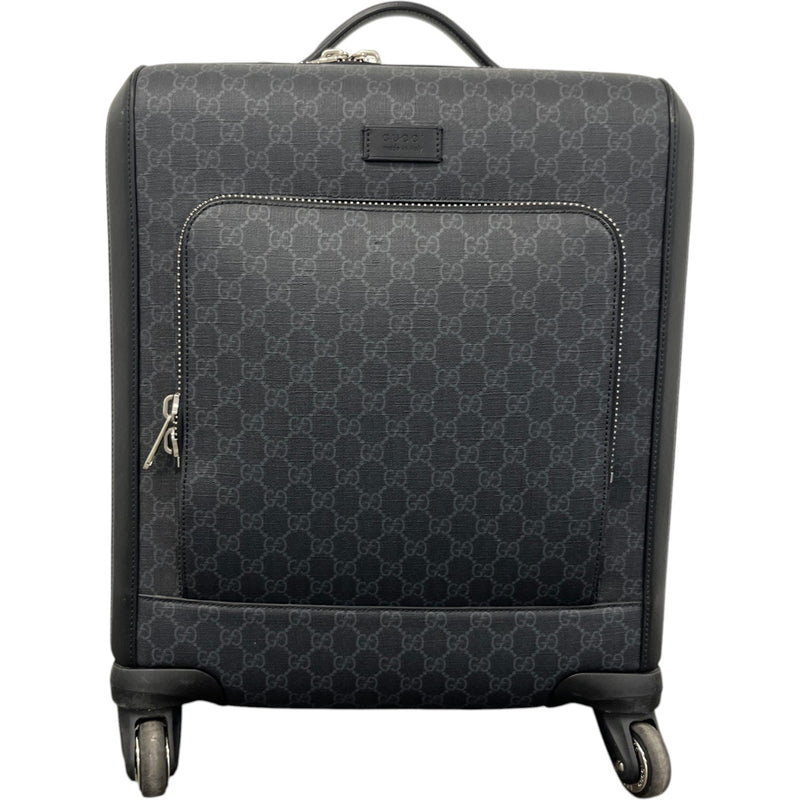 Men's GG Supreme Travel Bag Black