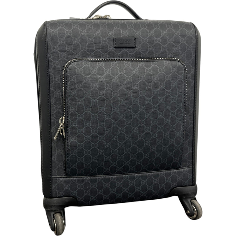 Men's GG Supreme Travel Bag Black
