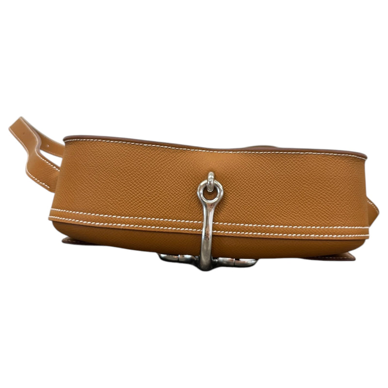 Women's Della Cavalleria Elan Gold Epsom Bag Brown