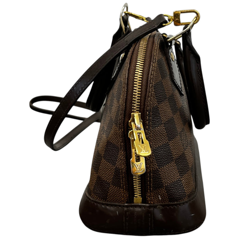 Women's Alma Bb Damier Ebene Handbag Brown