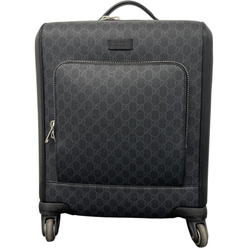Men's GG Supreme Travel Bag Black