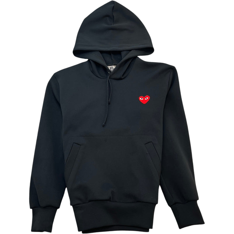Women's Red Heart Logo Hoodie Black Size S / UK 8
