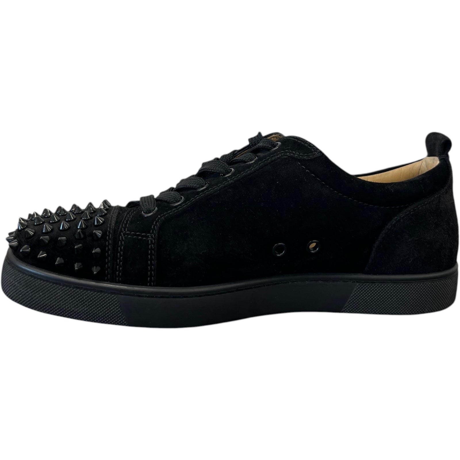 Men's Louis Junior Spikes Low Trainers Black Size EU 41.5 / UK 7.5 - Photo 2