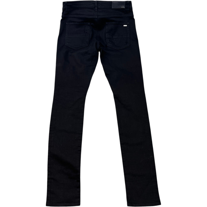 Men's Mx1 Distressed Skinny Jeans Black Size Waist 32"