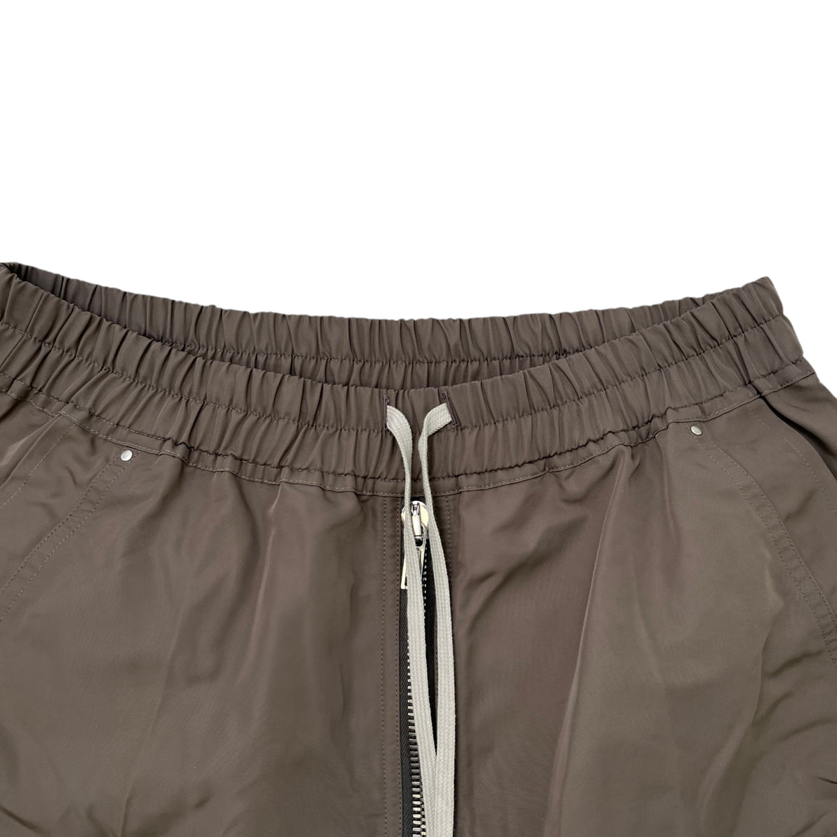 Men's Cargo Zip Shorts Khaki Size L / W34 - Photo 5