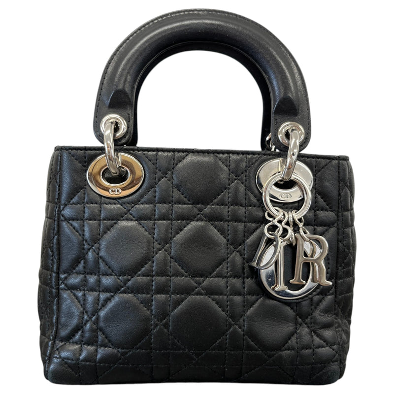 Women's Mini Lady Dior Handbag Black
