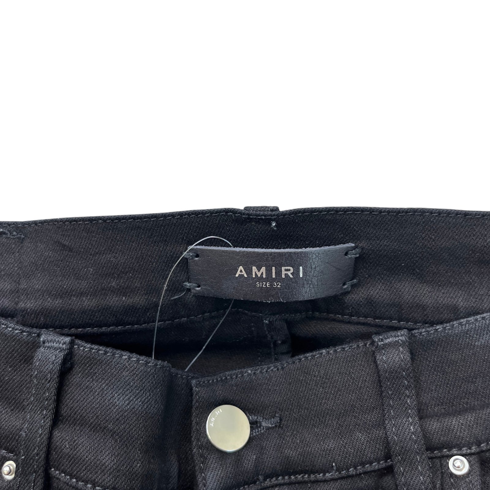 Men's Mx1 Distressed Skinny Jeans Black Size Waist 32" - Photo 7