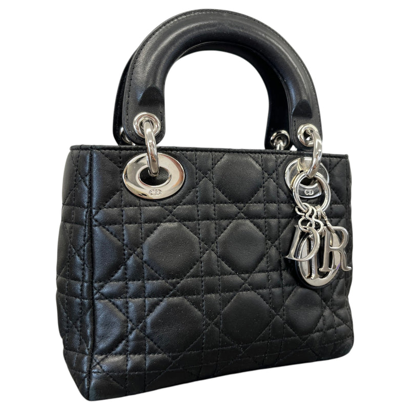 Women's Mini Lady Dior Handbag Black