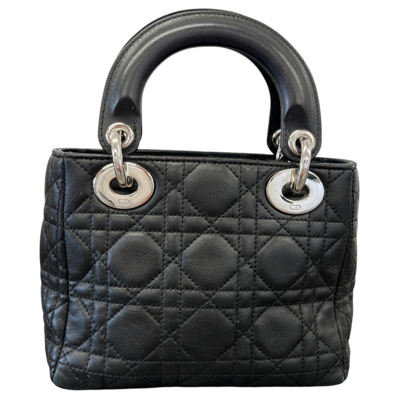 Women's Mini Lady Dior Handbag Black