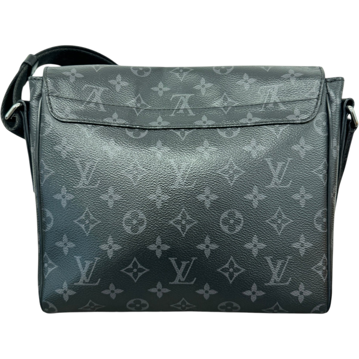 Men's Monogram Eclipse District PM Messenger Bag Black - Photo 3