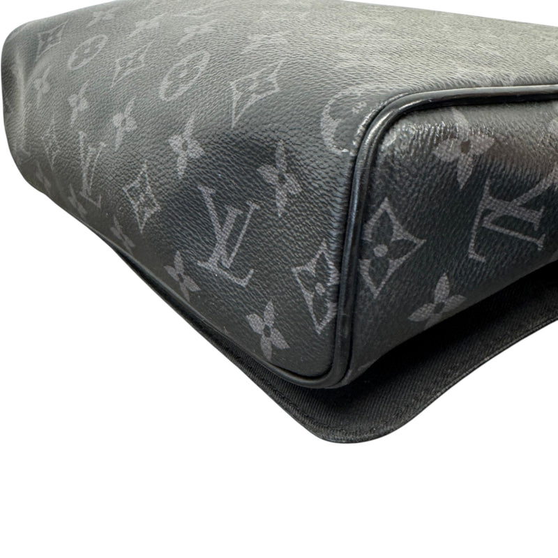 Men's Monogram Eclipse District PM Messenger Bag Black